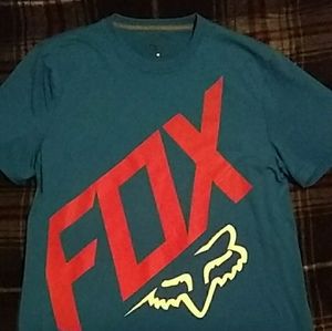 Blue fox shirt